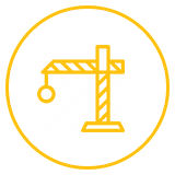 Construction de bâtiments - logo